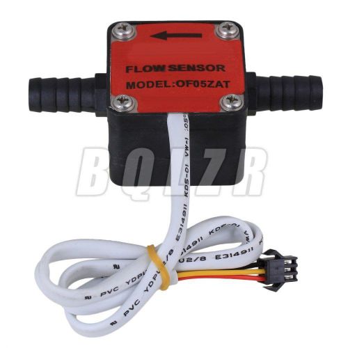 Bqlzr dc3.5-12v liquid gear water flow sensor switch flowmeter red for sale