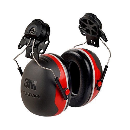 3M Peltor X-Series X3P3E Cap-Mount Earmuffs, NRR 25 dB, One Size Fits Most, New