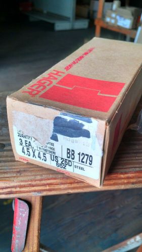 Hager bb1279 4 1/2 x 4 1/2 us26d/626 for sale