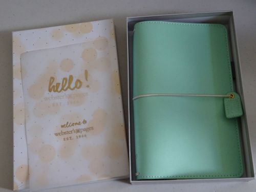 Websters Pages Color Crush Travelers Notebook Planner MINT