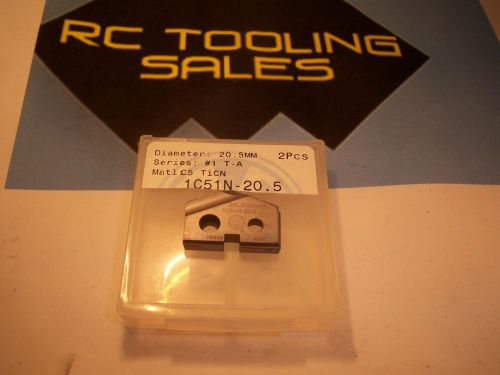 20.5mm carbide spade drill insert ticn coaedt series #1 t-a 1c51n-20.5 new 1pc for sale