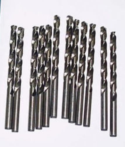 3/32&#034; 10 pieces / bid Jobbers Length Twist Drill bits hs high speed steel New