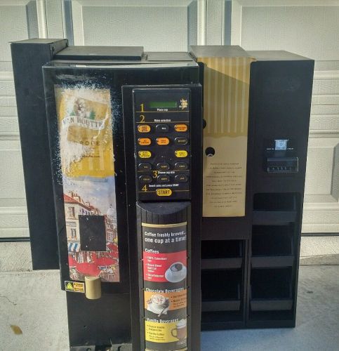 VKI SUPREMA Commercial Coffee Hot Chocolate Cappuccino Vending Machine w/Coin Op