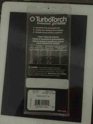 TURBOTORCH A-11 ACETYLENE TIP 0386-0104