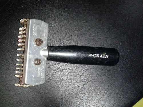 VTG CRAIN HOT MELT CARPET SEAM ROLLER 4-INCH LARGE EZ TO GRIP HANDLE