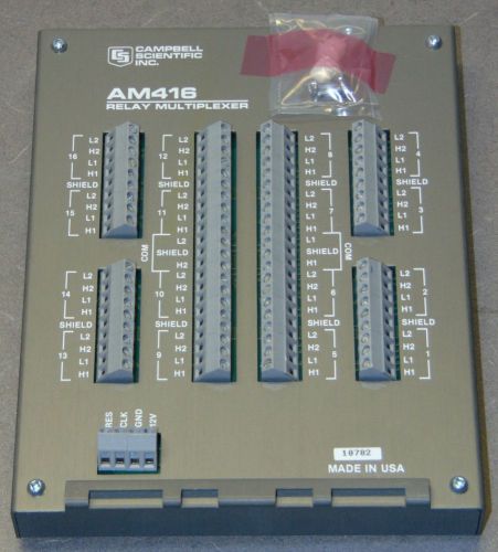 NEW CAMPBELL SCIENTIFIC AM416 RELAY MULTIPLEXER