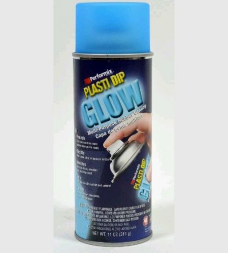 BLUE GLOW Plasti Dip 11oz Can (New) FREE Shipping  !