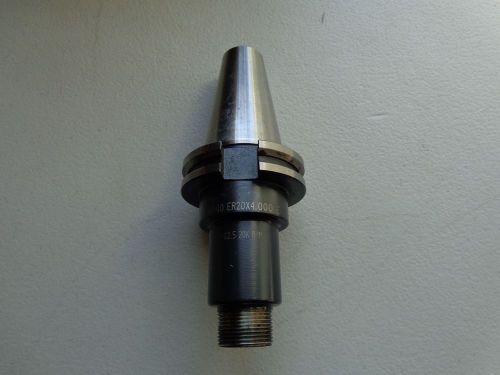 Cat 40 Tool Holder ER20X4.000 E  | G2.5  20K RPM (Missing collect chuck)