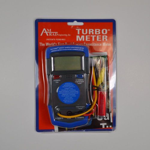 AMRAD Turbo Meter 200 Dual Screen Capacitance Meter - DSC TESTER - NEW!