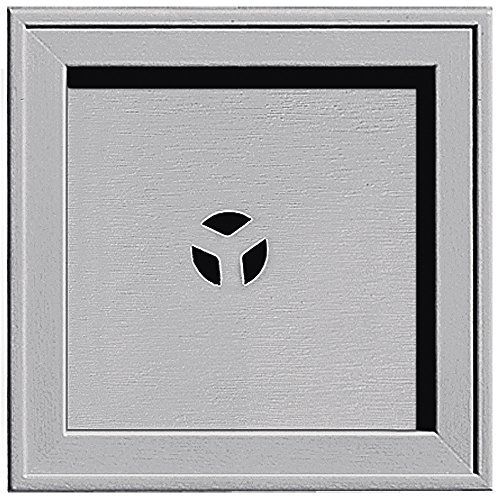 Builders edge 130110004016 recessed square mounting block 016, gray for sale