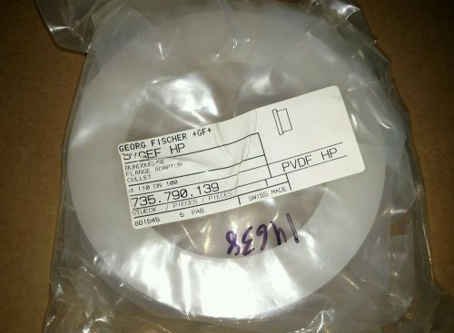 Georg Fischer +GF+ Sygef HP 735.790.139 Flange Adapter 110mm PVDF d110 DN100