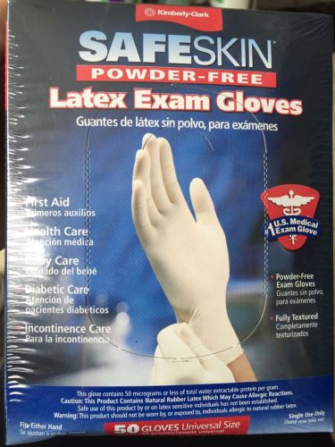 Kkimberly-Clark Safe Skin Powder-free Latex Exam Gloves