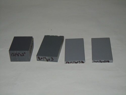 Pvc bar type 1, plastic, rectangular bar, 1/4&#034;, 1/2&#034;, 1&#034;, 4 pc lot for sale