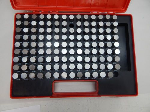 M-4  minus mhc pin plug gage set 0.626 to 0.750 1 pin missing hinge broken for sale