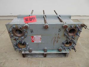 Itt bell &amp; gossett 316 stainless steel heat exchanger (he2044) for sale