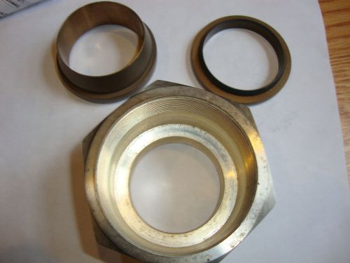New swagelok ss-3200 2&#034; tube fitting with bronze ferrules for sale