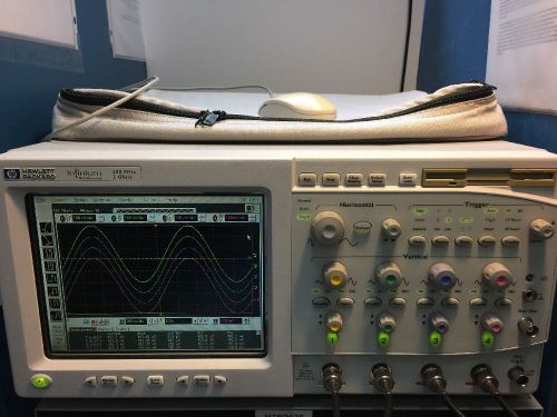 Agilent HP Infiniium 54825A 500Mhz 2GS/s 4 Channel Oscilloscope --&gt;Calibrated&lt;--