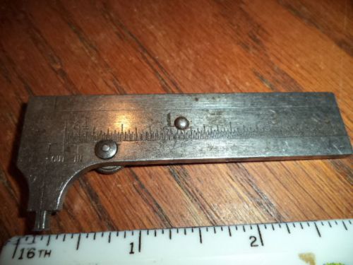 Starrett 3&#034; Pocket Inside/Outside Slide Caliper-Made in USA