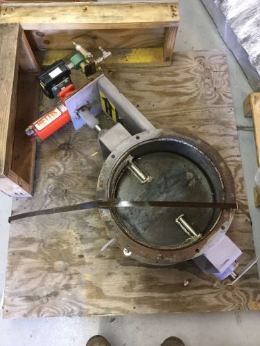 16&#034; Effox Flextor HVAC SS Damper W/ BETTIS CBB315 Actuator New!