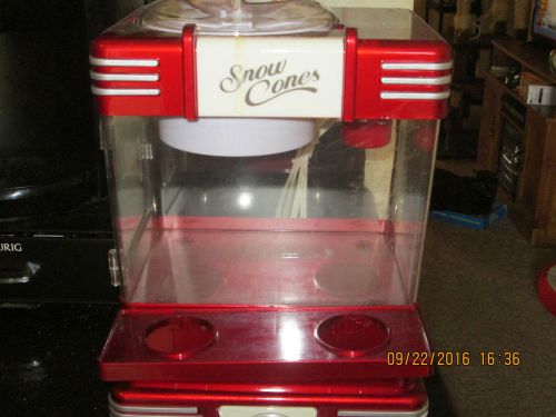 Nostalgia Shaved Ice Sno Cone Maker