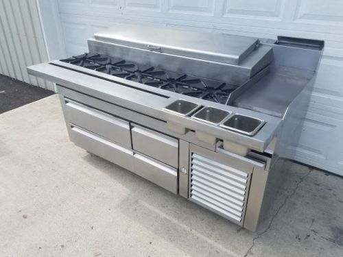 Jade range 72&#034; fire &amp; ice sautee station very nice!!!!!!! (self contained) for sale