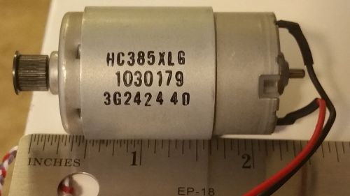 21.0 V DC  MOTOR