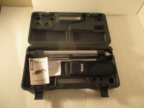 Bushnell cross hatch torpedo laser level &amp; tri-pod - model 82894 w/hard case for sale