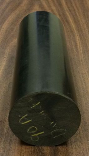 Polyurethane rod, 3&#034; diameter x 8&#034; long, black 90a durometer for sale