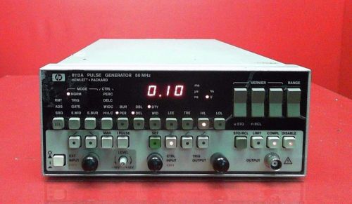 HP Agilent 8112A  50MHz Pulse Generator