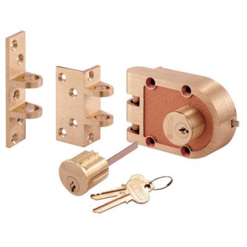 Bronze Deadlock, Double Cylinder And Flat/Angle Strike Prime-Line Deadbolt