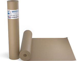 Kraft Butcher Paper Roll - 18 Inch x 100 Feet Brown Paper Roll for Wrapping