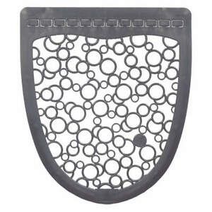 TOUGH GUY 49EV65 Urinal Mat,Gray,Unscented,20 3/8 in,PK6