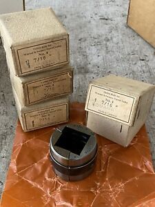 WARNER &amp; SWASEY #4 COLLET PADS  1-7/16&#034; SQUARE