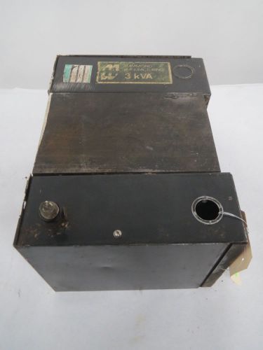 HAMMOND ES9TP E 3KVA 1PH 627/575V-AC 120/240V-AC VOLTAGE TRANSFORMER B375641