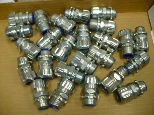 25 Lot: T&amp;B THOMAS &amp; BETTS 5231 3/8&#034; STEEL-LIQUID TIGHT STRAIGHT METAL CONDUIT