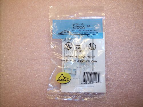 AT55-15 ALLEN TEL CAT 5E RJ-45 8P8C SNAP-IN JACK MODULE..FREE SHIPPING