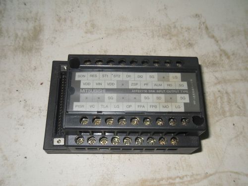 (q7-4) 1 mitsubishi a6t-bxy36 terminal block for sale