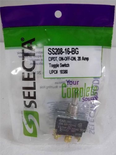 NEW SELECTA SWITCH TOGGLE SS208-16-BG