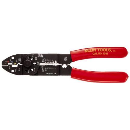 Klein all-purpose electrician crimper and cutter-electricn crimper/cutter for sale