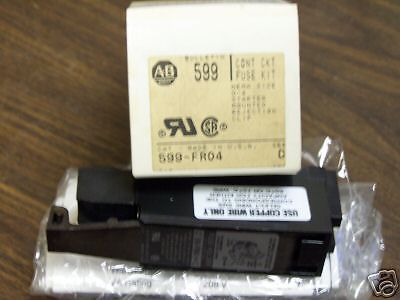 NEW ALLEN BRADLEY 599-FR04 CONTROL FUSE KIT SIZE 0-4