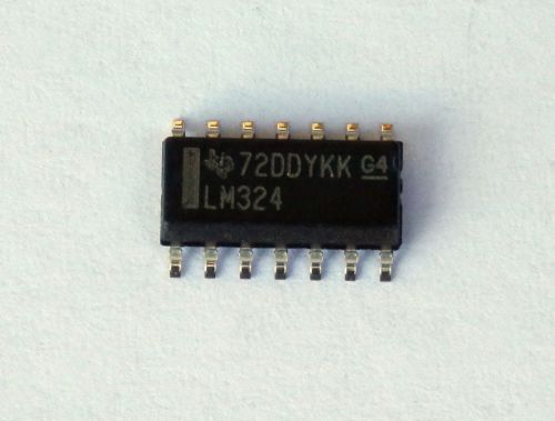 20 pcs x ti op amps lm324dr quadruple operational amplifier lm324 for sale