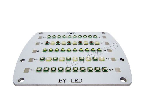 Cree 50leds 5 channels red+cyan+white+royal blue+blue+uv led xpe xp-e+epileds for sale
