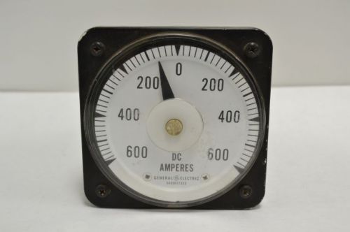 GENERAL ELECTRIC 50-103121DAZZ2 50-103121 PANEL 600V DC AMPERES METER B218357