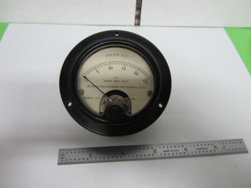 VINTAGE VOLT METER WESTON 301 ELECTRIC DISPLAY VOLTAGE METER BIN#L1-08