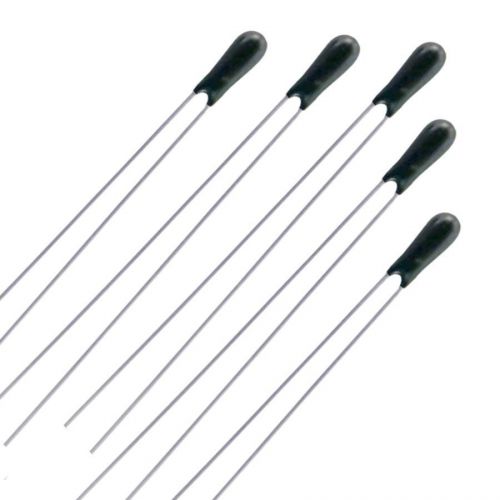 NTC Thermistor 10K 5-Pack Thermal Resistor 10Kohm Temperature Sensor 5x (5pcs)