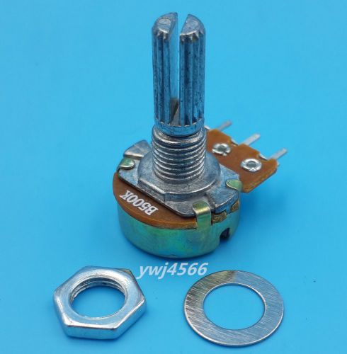 10Pcs B500K 500K Ohm Linear Taper MINI Potentiometer Pot 20mm