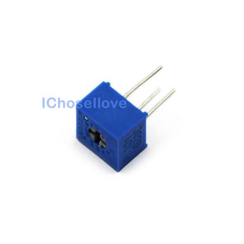 10pcs 3362p-201 3362 p 200 ohm high precision variable resistor potentiometer for sale