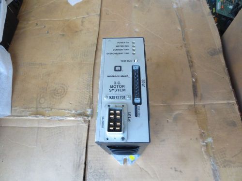 CNC INGERSOLL RAND DC MOTOR SYSTEM 93882793 SERVO DRIVE