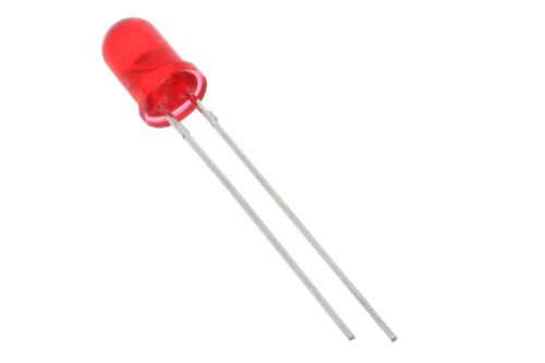 10 PCS LITE-ON  LTL-4261-NR RED UNI-COLOR LED 660 NM 2-PIN T-1 - US Seller