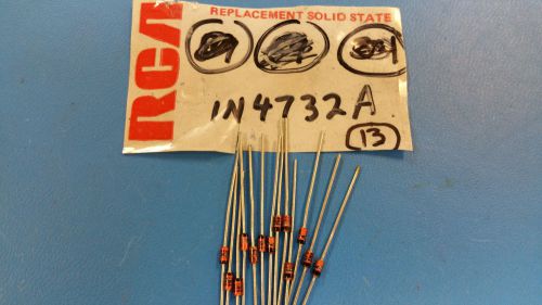 (13 PCS) 1N4732A MOTOROLA SEMI. Diode Zener Single 4.7V 5% 1W 2-Pin DO-41